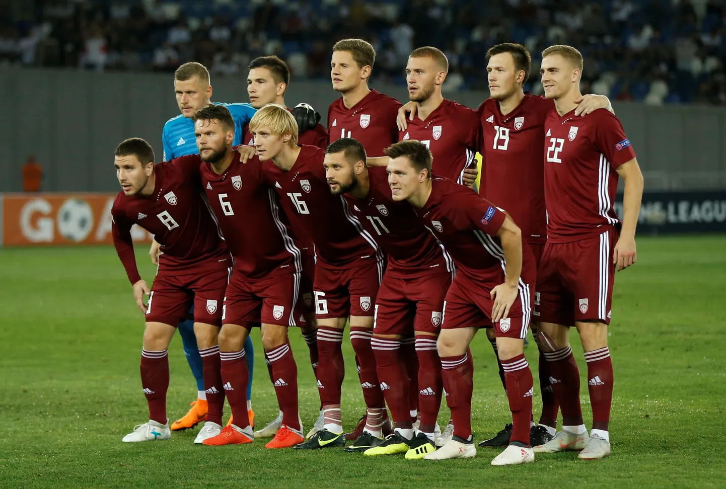 Сборная Латвии по футболу