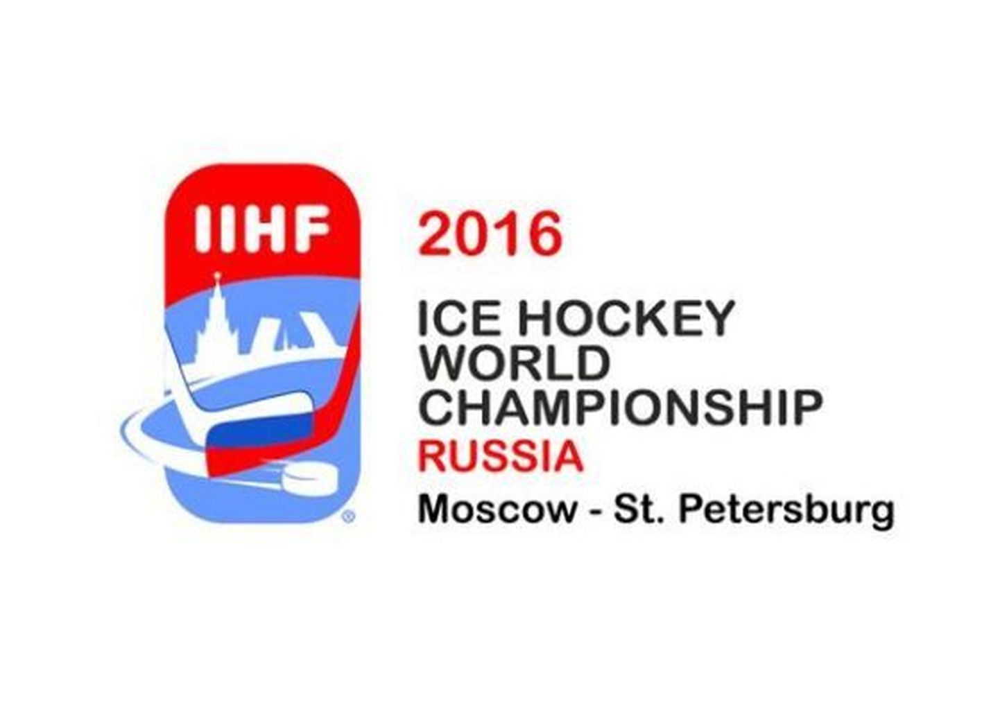 Эмблема ЧМ по хоккею в России-2016.