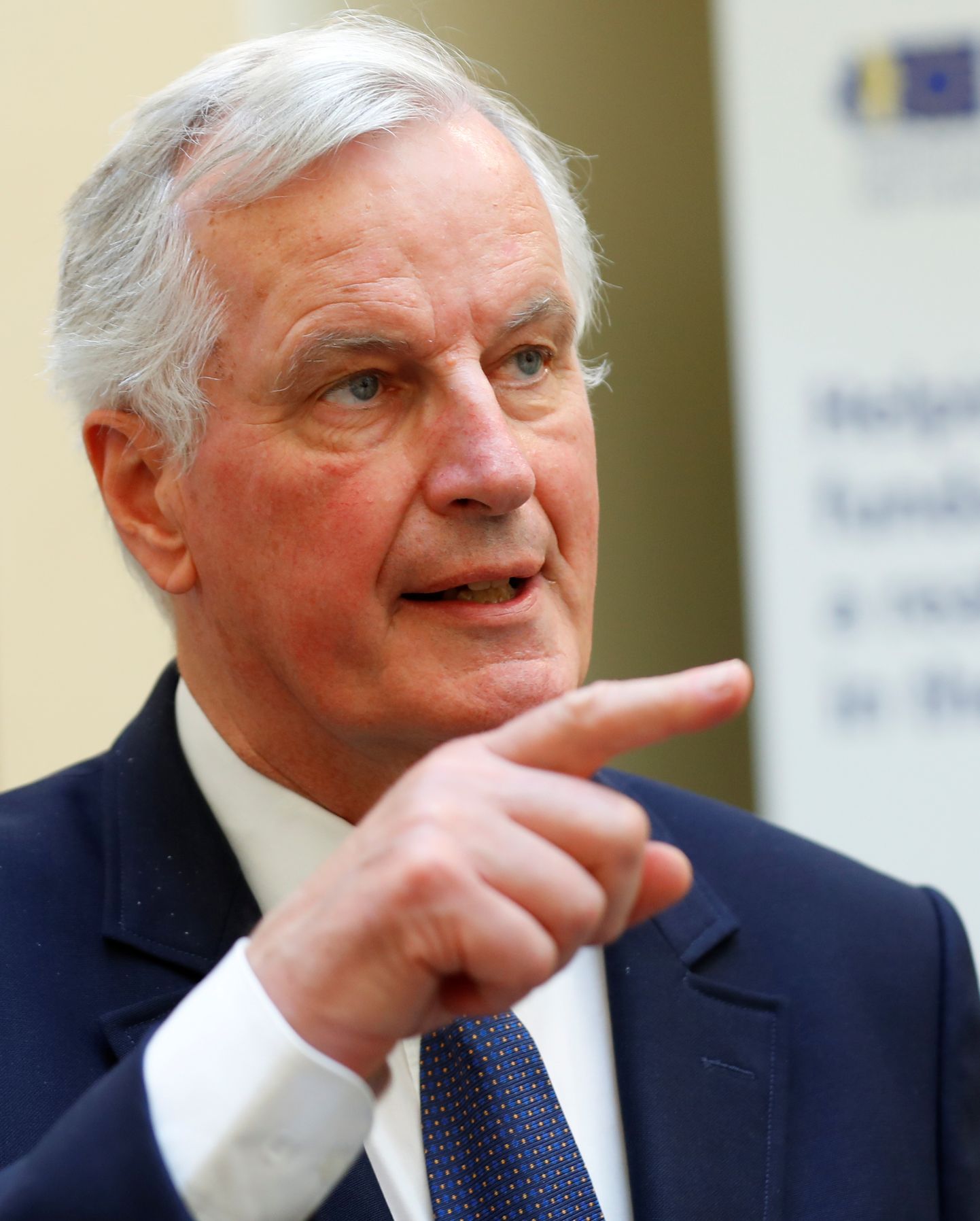 Euroopa Liidu pealäbirääkija Brexiti-kõnelustel Michel Barnier.