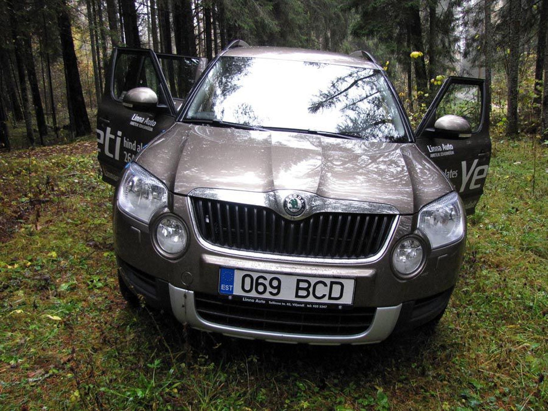 Škoda Yetil, mis meenutab Muhvi autot, on välimus võimetega igati kooskõlas — sõitis ju Muhvgi igasugusel maastikul.