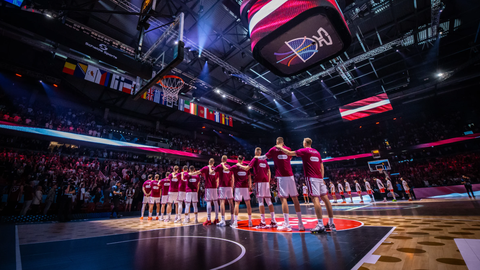 Latvijas basketbolistiem Eiropas čempionātā priekšā otrais izaicinājums