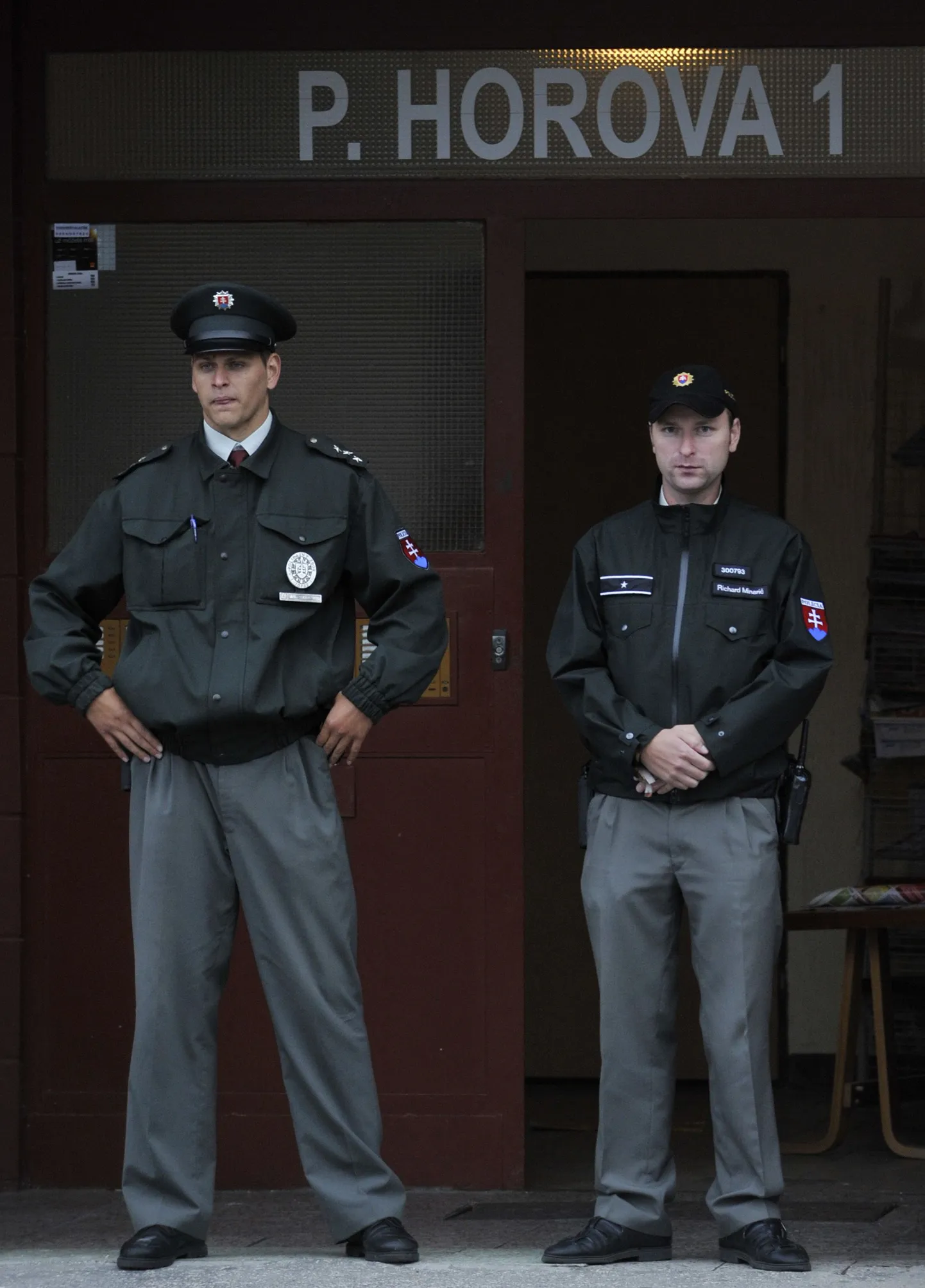 Slovaki politseinikud.