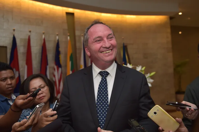 Austraalia põllumajandusminister Barnaby Joyce.