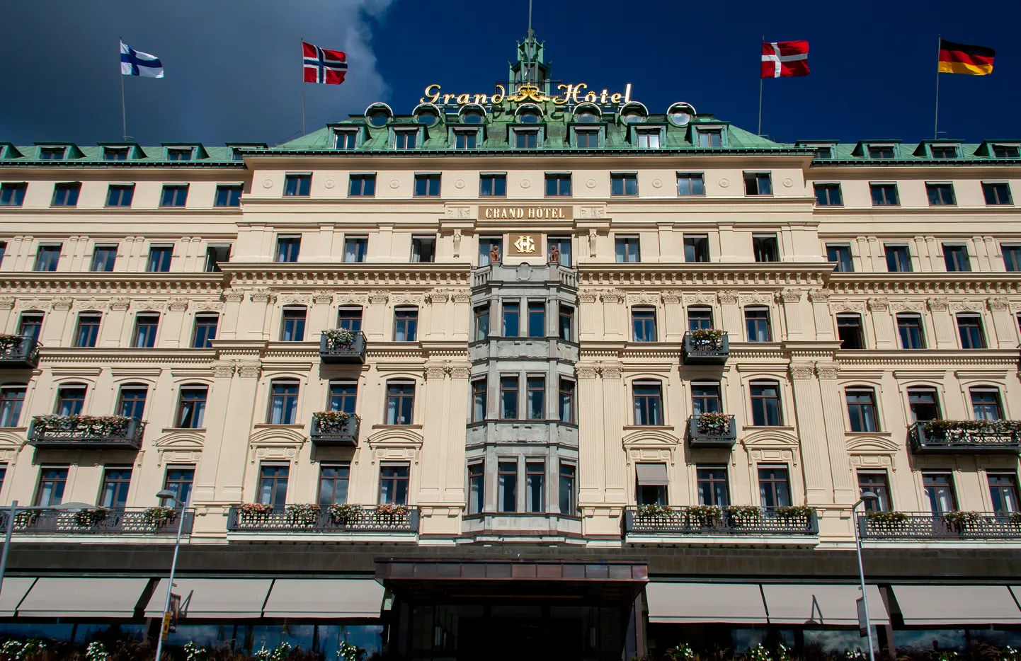 Stockholmi viietärnihotell Grand Hôtel, mille broneeris ajalehe Aftonbladet andmetel neljaks päevaks salapärane Bilderbergi grupp.