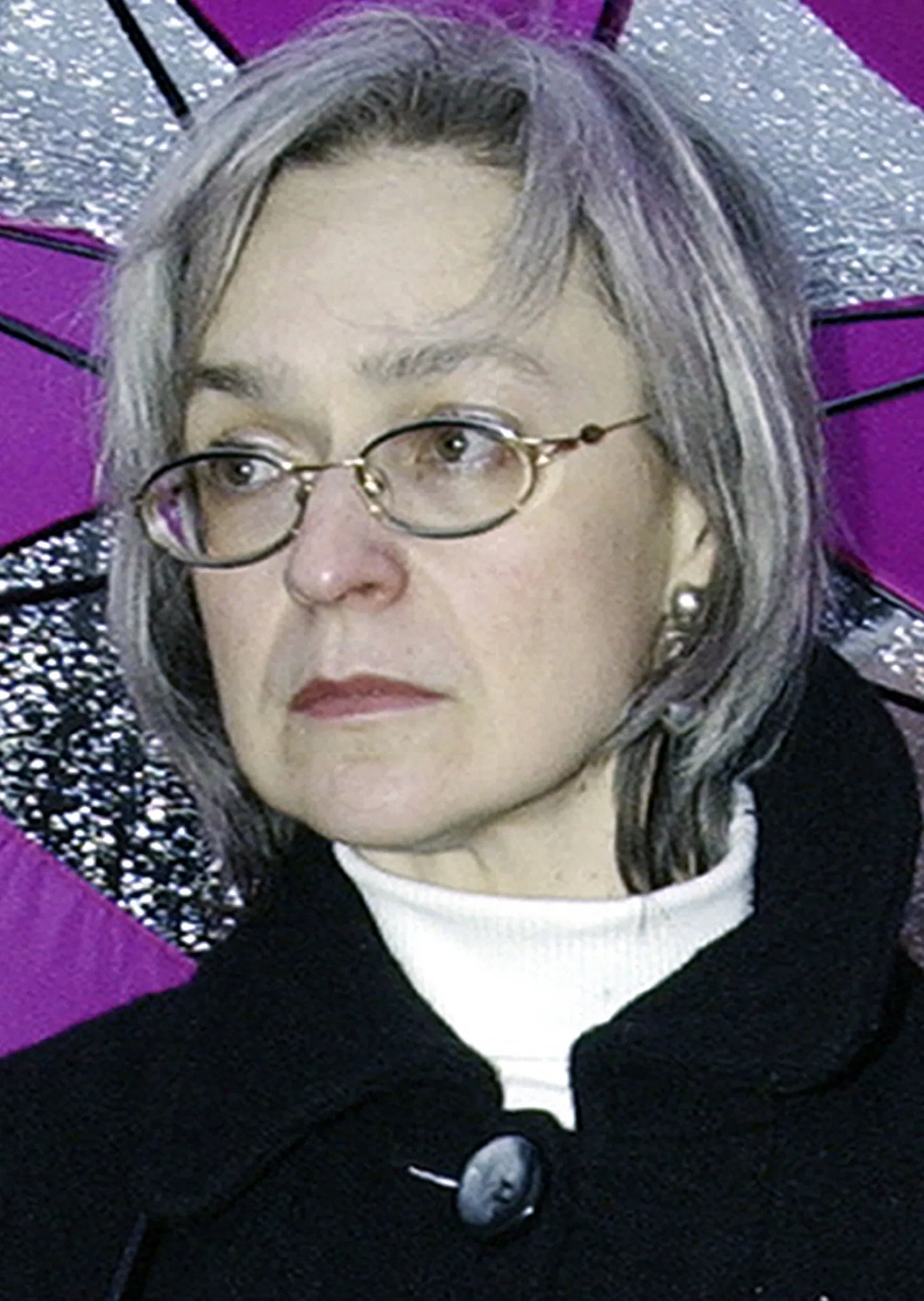 Anna Politkovskaja 2004. aasta oktoobris.