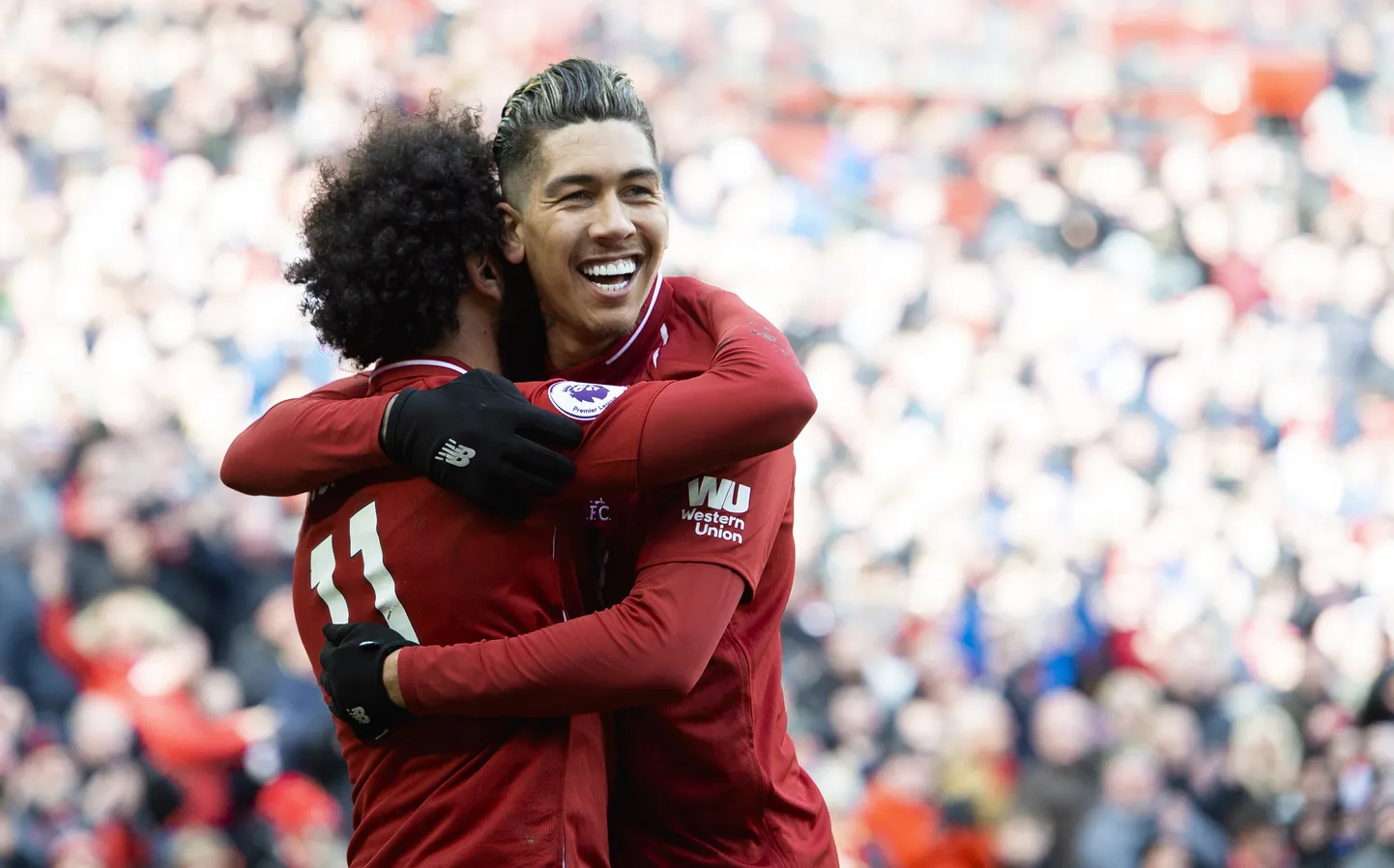 Roberto Firmino (paremal) lõi Liverpooli neljast väravast kaks.