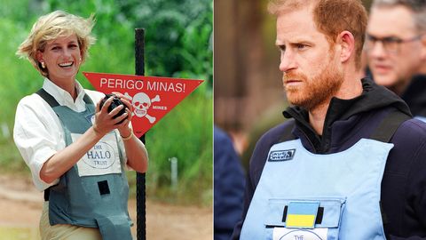 Kā Diāna pirms gandrīz 30 gadiem - princis Harijs Ukrainā turpina mātes misiju