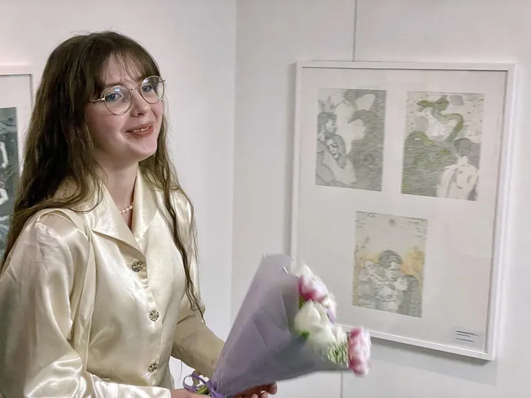 Ilon Wiklandi nimelise noore kunstniku konkursi eriauhinna pälvis Anette-Marie Õis.