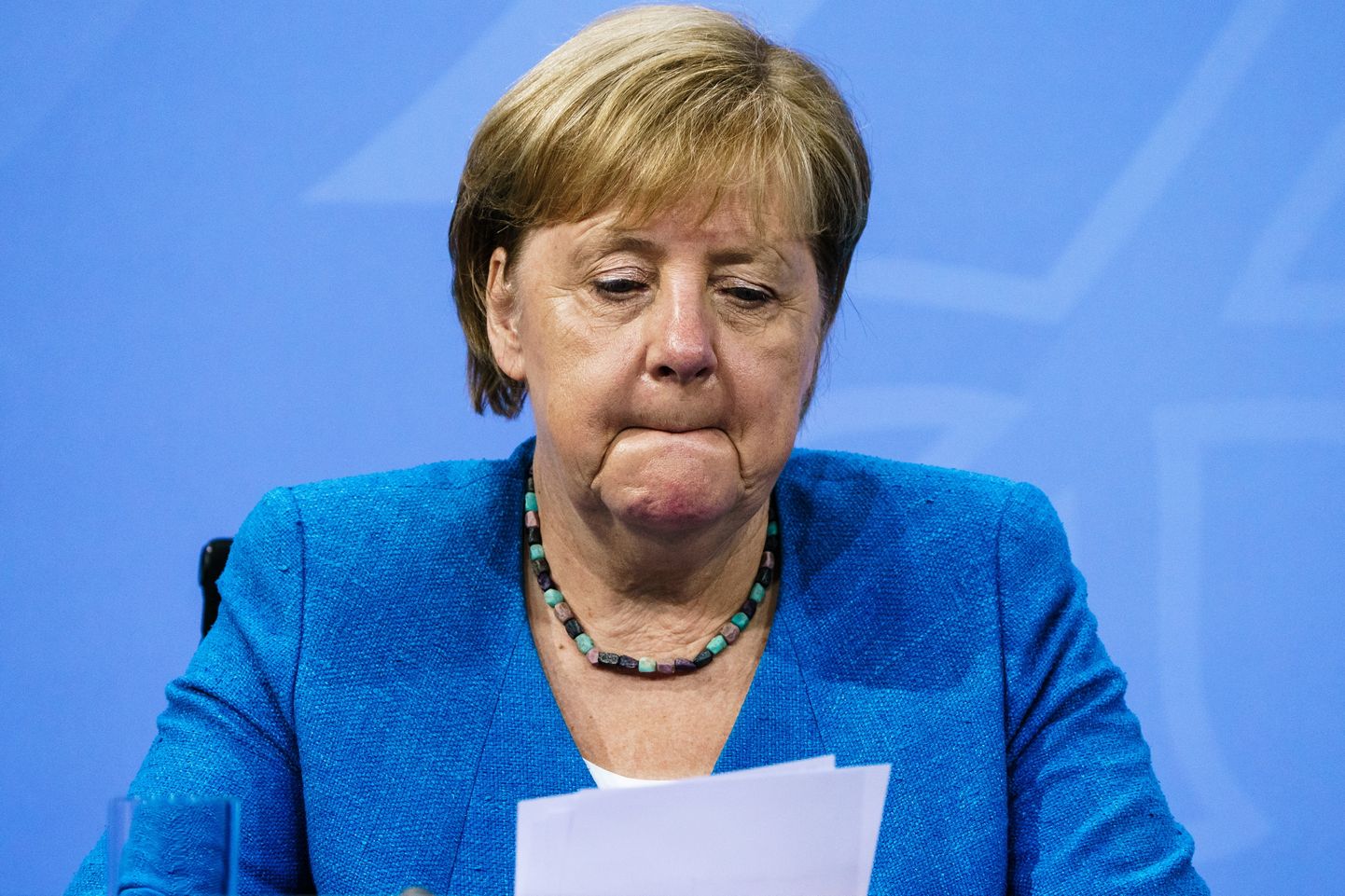 Angela Merkele.