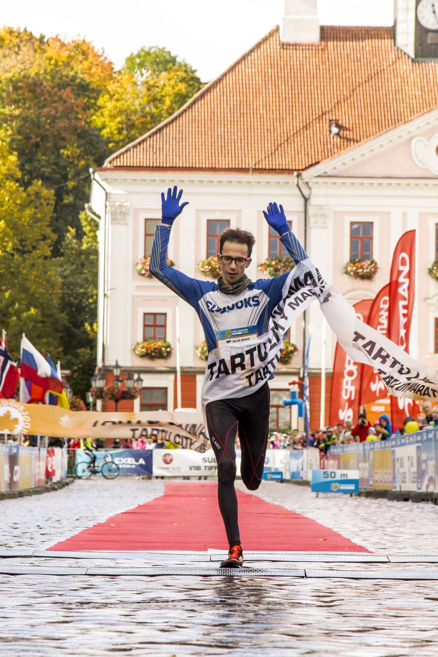 Raivo Alla võitis 5. Tartu Linnamaratoni.
