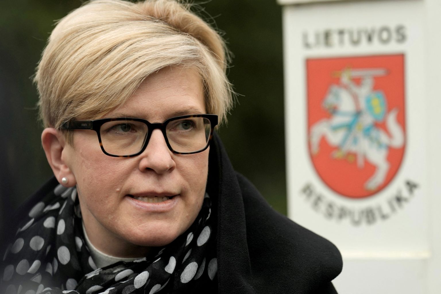 Leedu peaminister ​Ingrida Šimonyte.