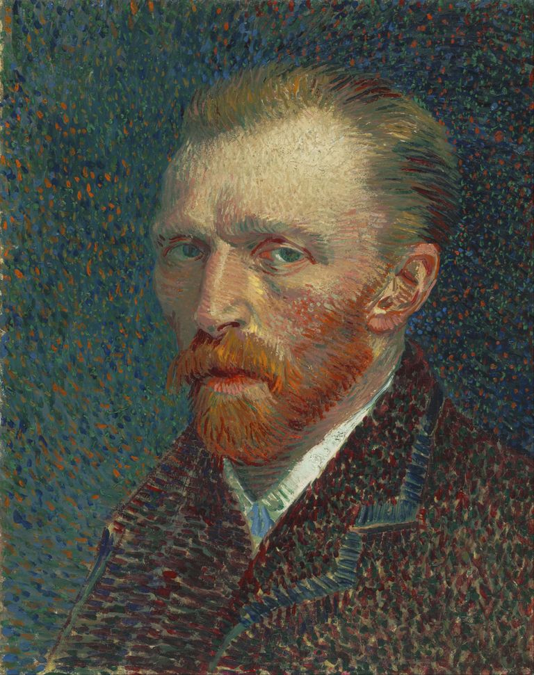 Vincent van Gogh autoportree.