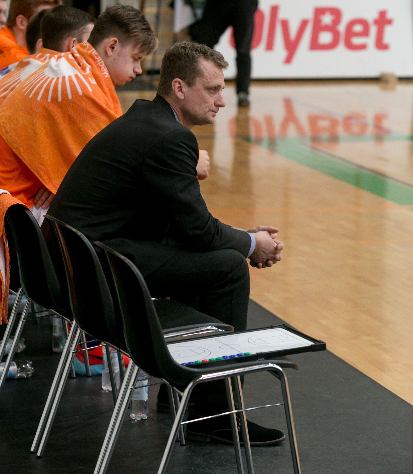 Pärnu korvpalliklubi juhil Mait Käbinil täna rõõmustamiseks põhjust ei olnud. Foto on illustreeriv.