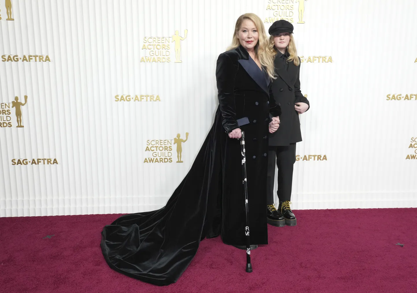 Christina Applegate koos tütre Sadie Grace LeNoble 2023. aasta veebruaris.
