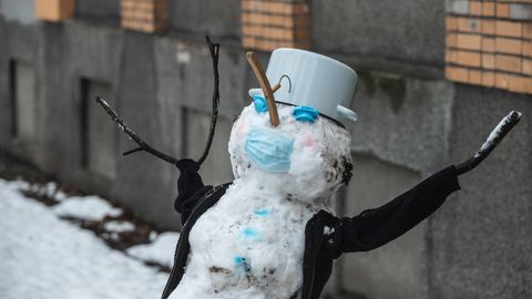 Галерея необычных снеговиков Таллинна: самый суровый – в Копли