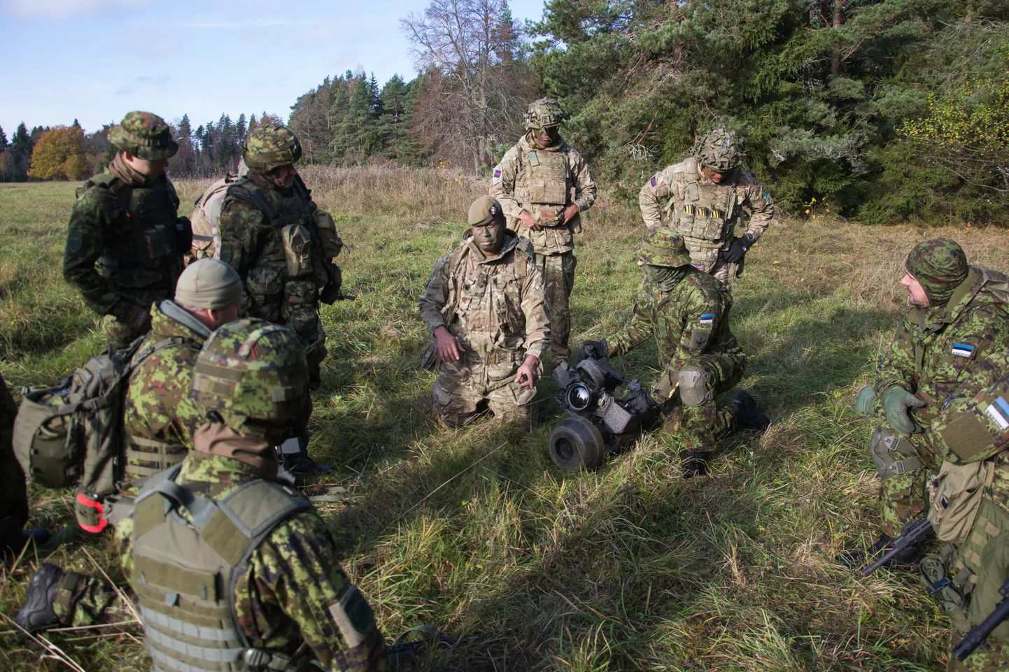 Tankitõrjeõppus Tõllu Rusikas.