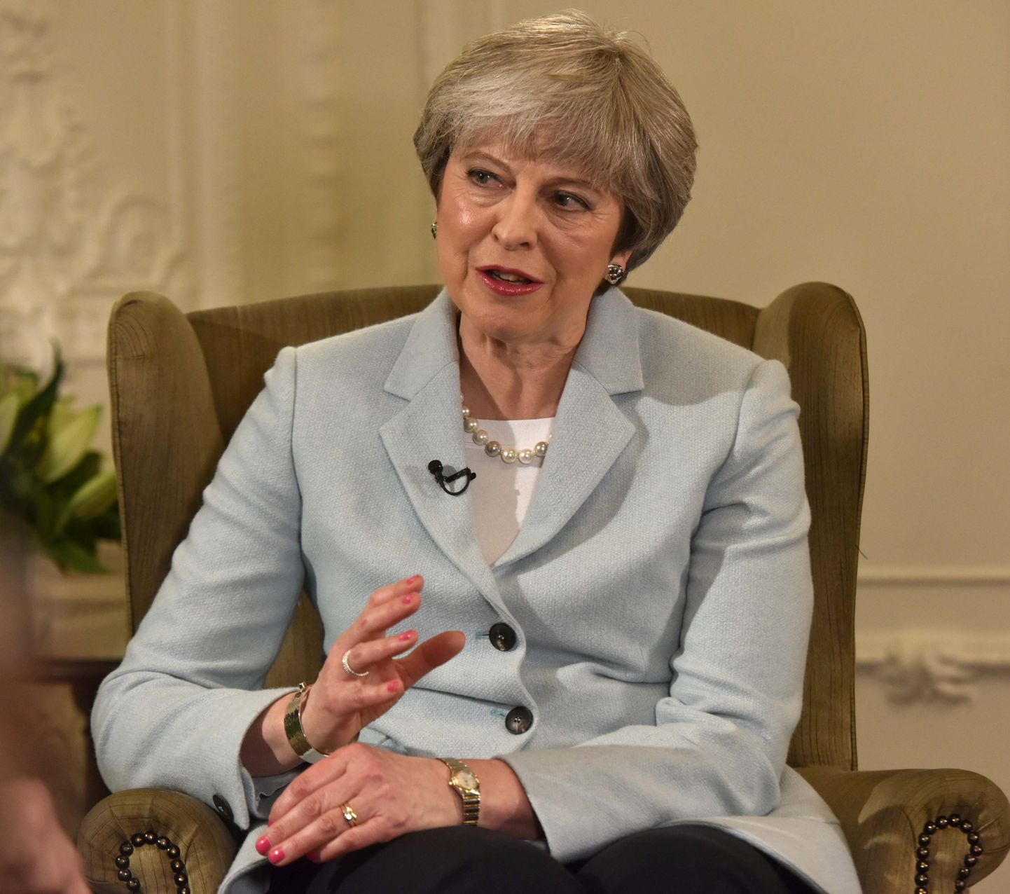 Peaminister Theresa May eile briti rahvusringkhäälingu BBC saates Andrew Marr Show.