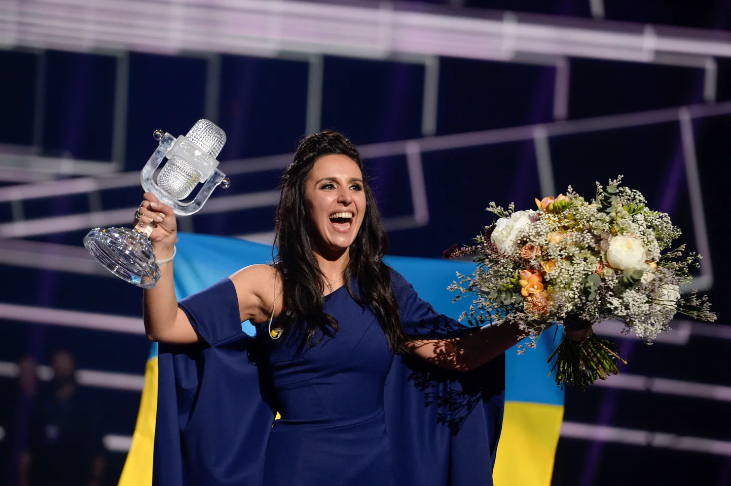 Ukraina lauljatar Jamala võitis Eurovisiooni lauluvõistluse 2016. aastal looga «1944».