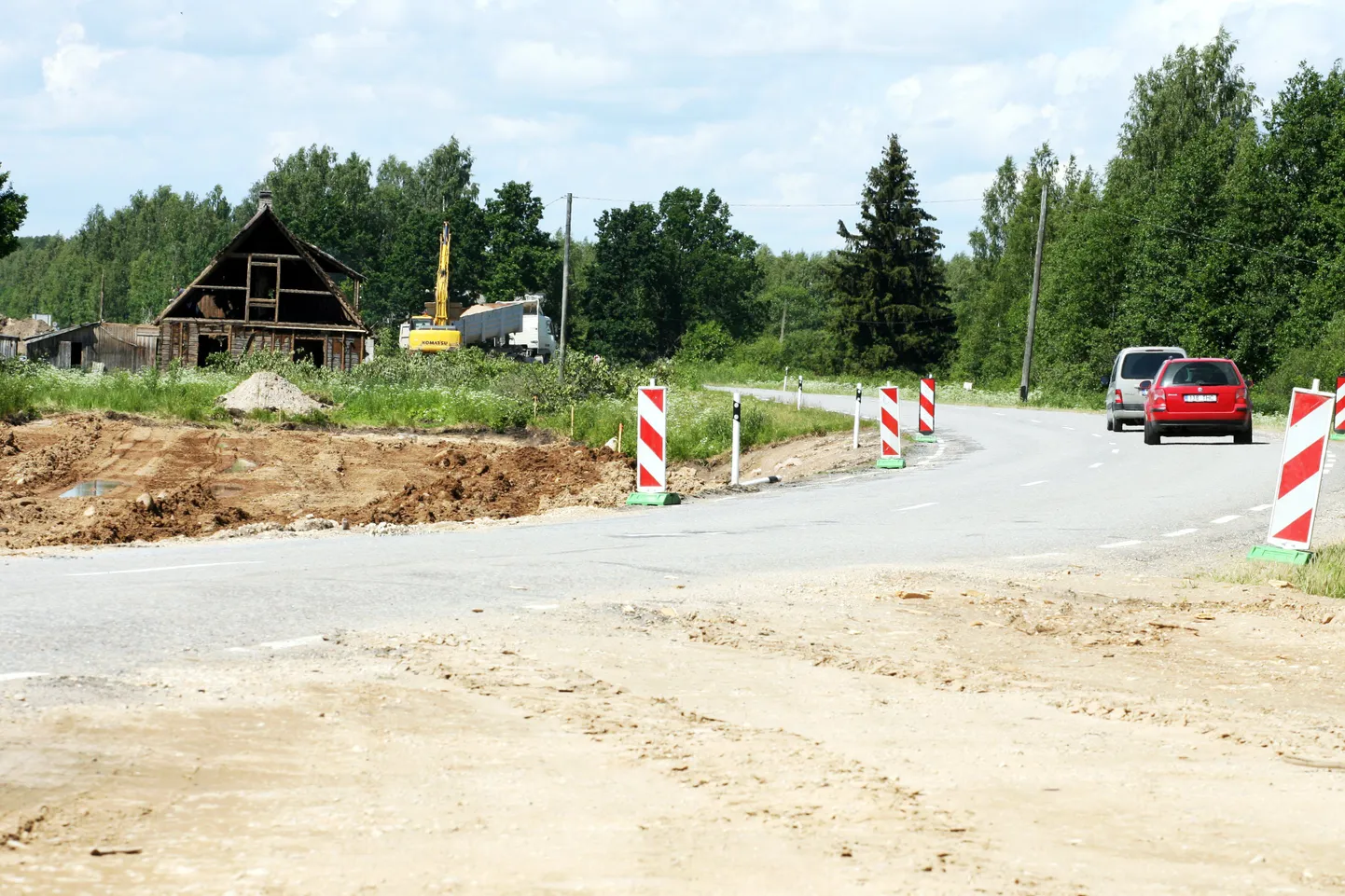 Teetöid tehakse praegu paljudes Eesti paikades.