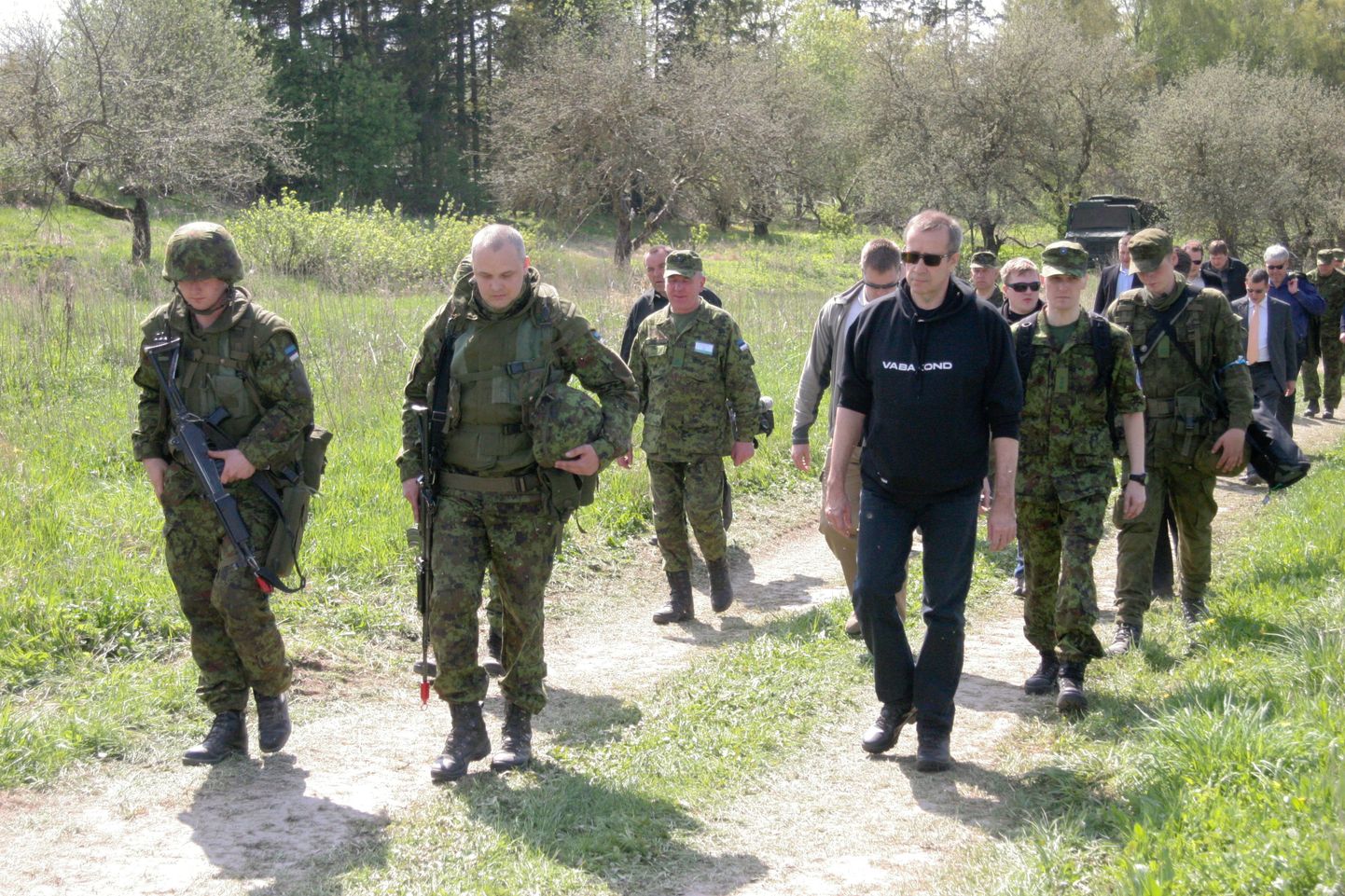 President Toomas Hendrik Ilves külastas Kevadtormi Vinnis