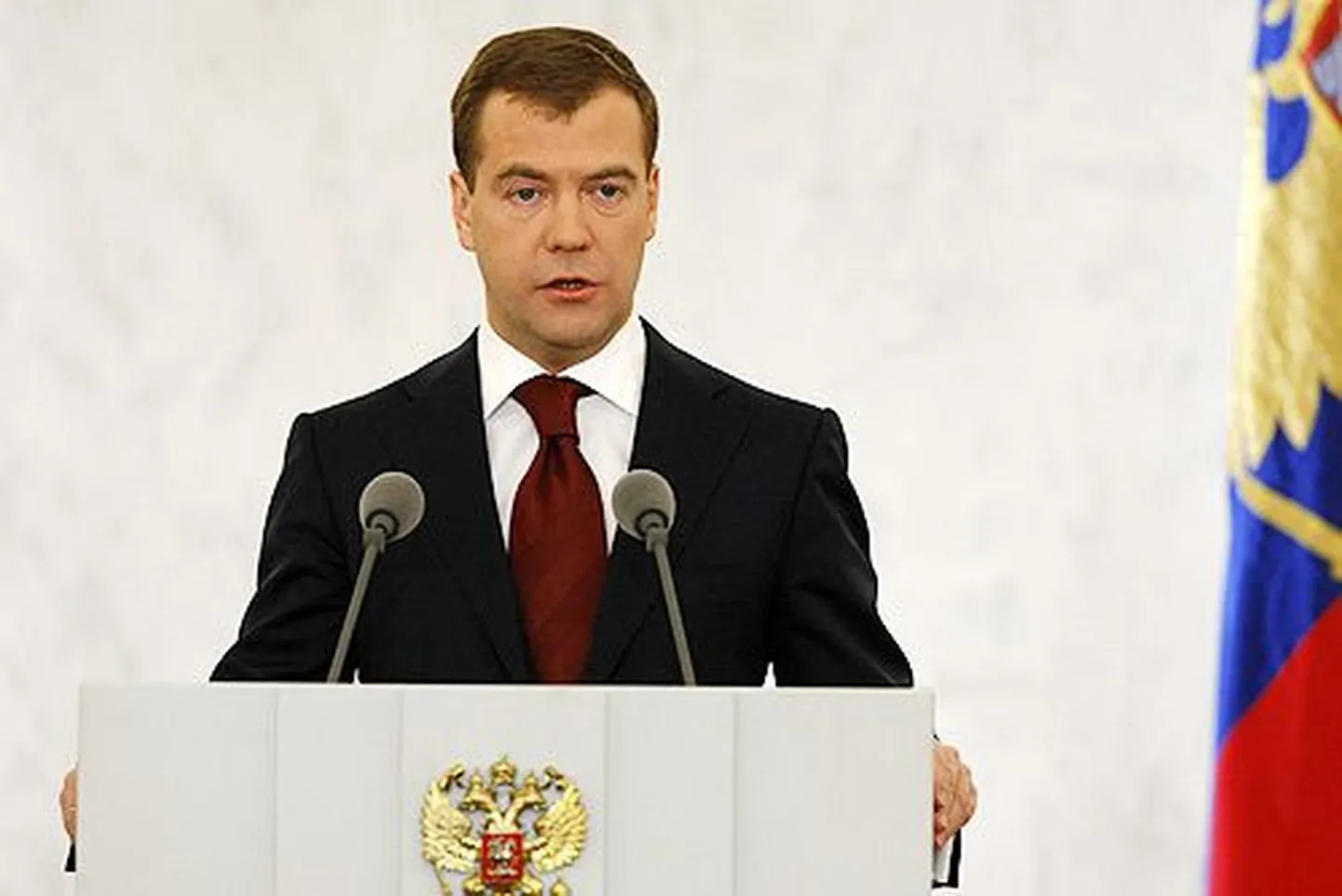Vene Föderatsiooni president Dmitri Medvedev.