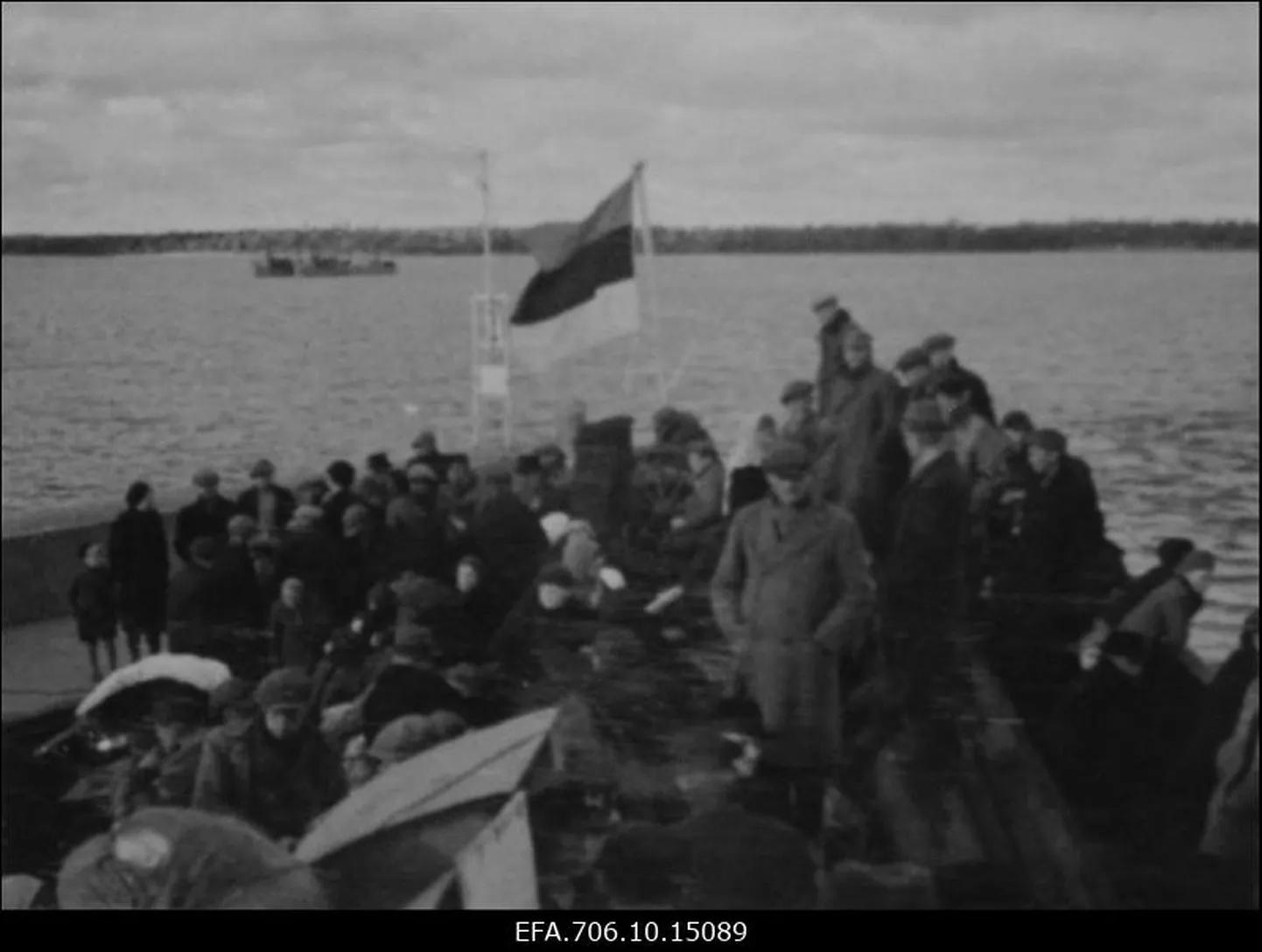 "Vega" saabumine Öregrundi sadamasse septembris 1944.