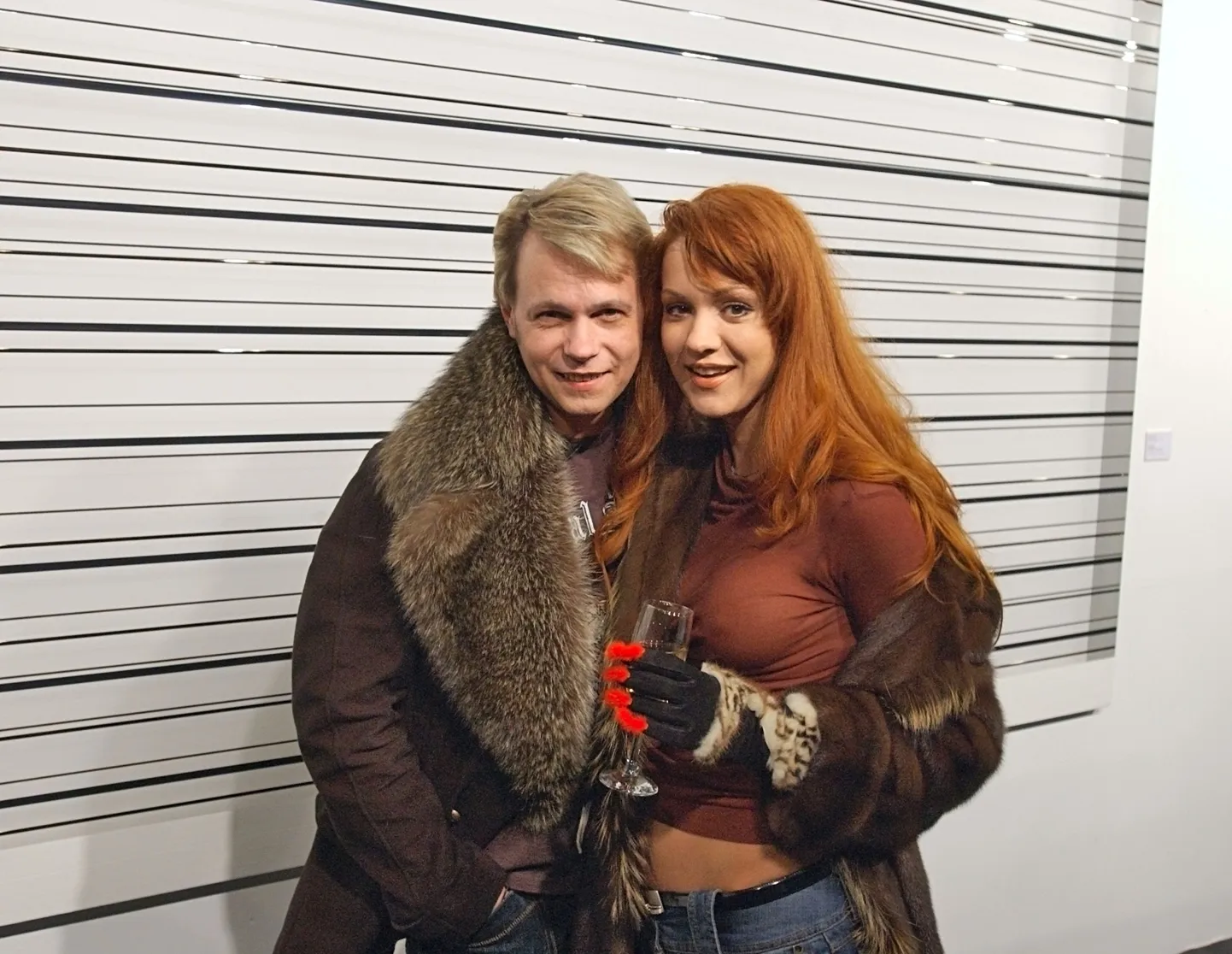 Владимир Левкин с бывшей женой Алиной Яровиковой.
