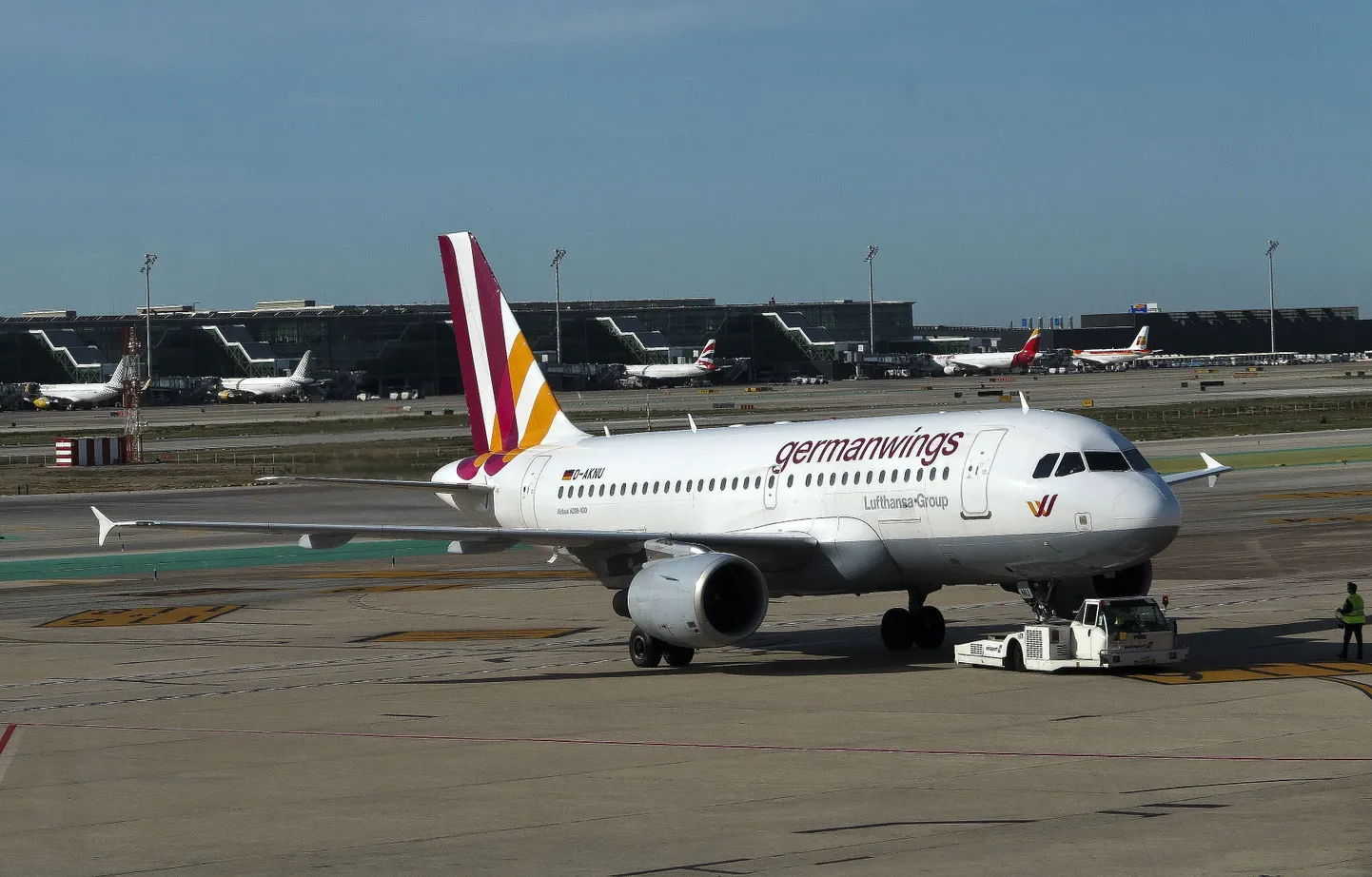 Самолет Germanwings.