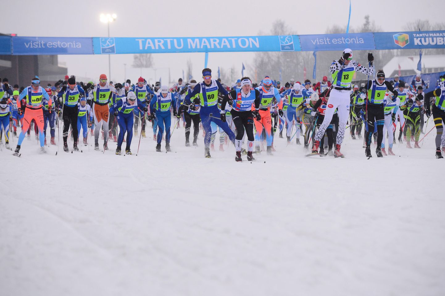 45. Tartu maratoni 63-kilomeetrisele põhidistantsile startis 2790 suusatajat, nende seas 96 Viljandimaa harrastajat.