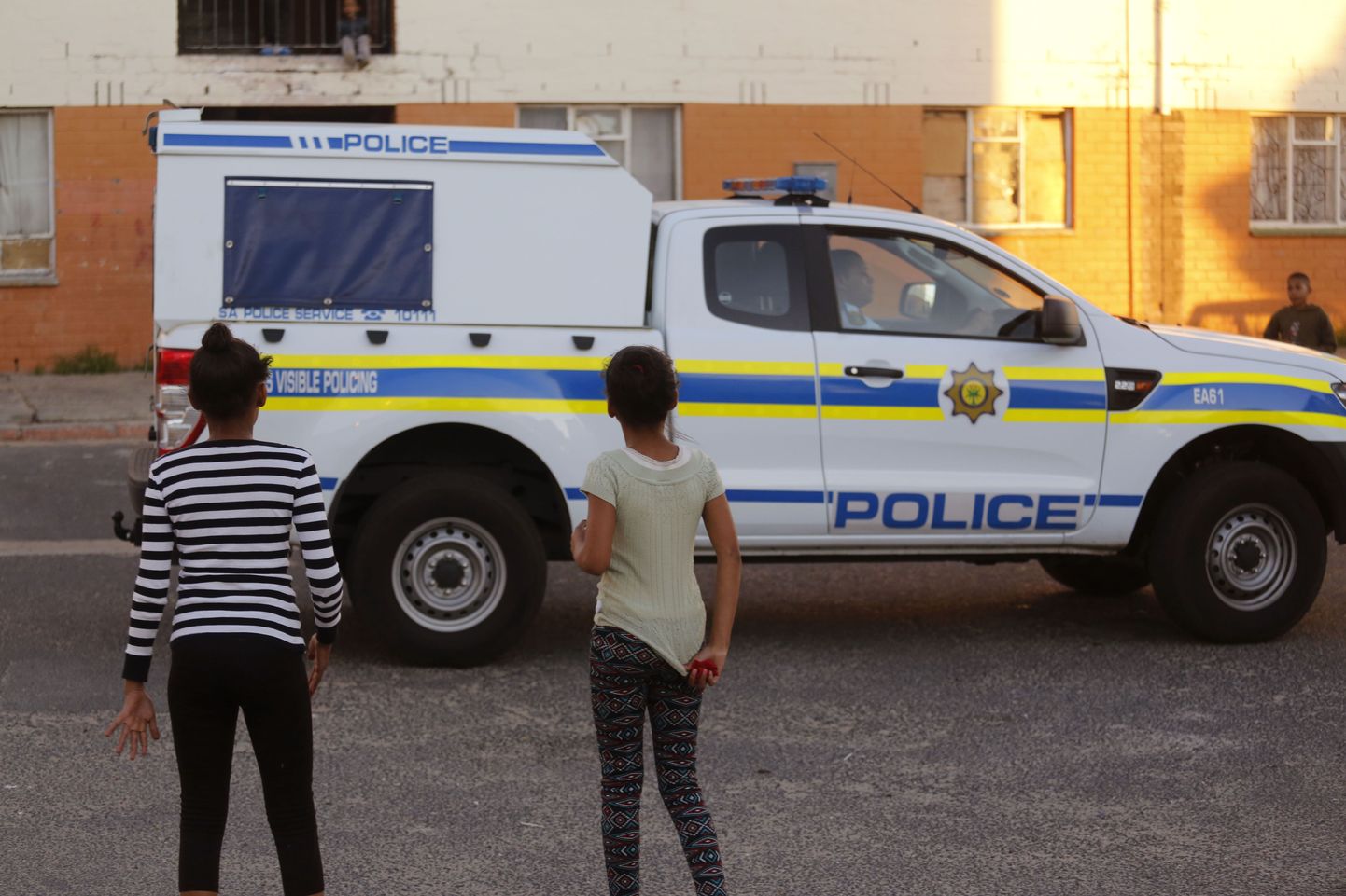 Полиция Южно-Африканской республики.
