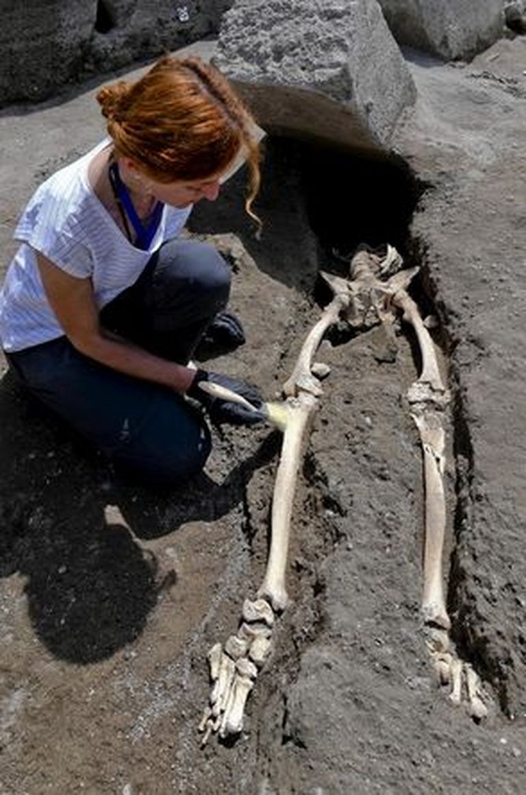 Pompeist leitud meheskelett