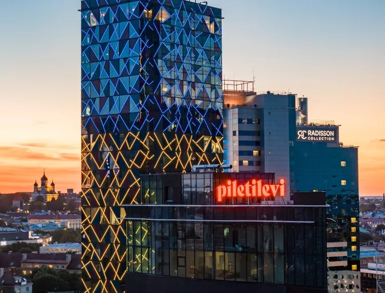 "Piletilevi Group" biroju ēka Tallinā. 