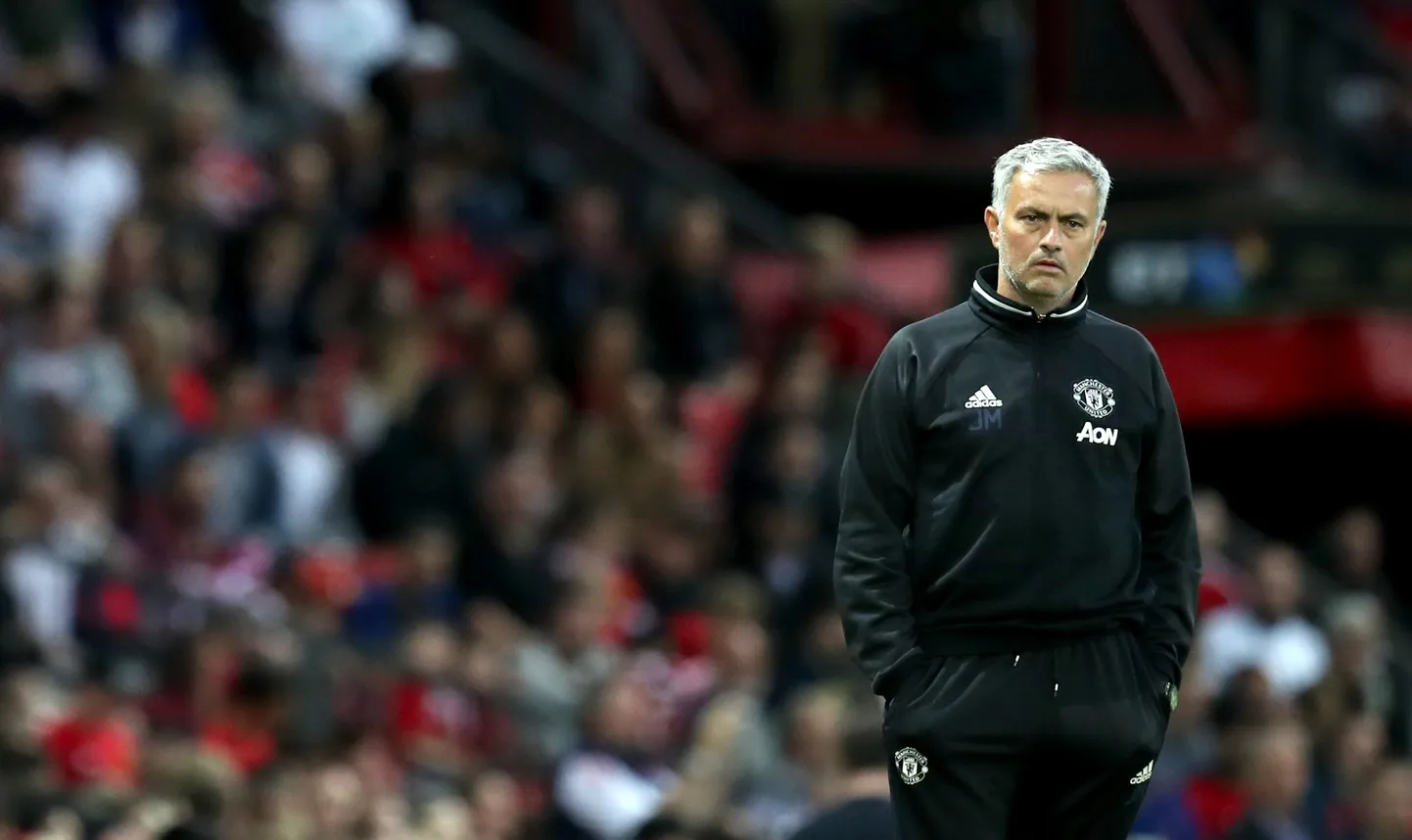 Manchester Unitedi peatreener Jose Mourinho.