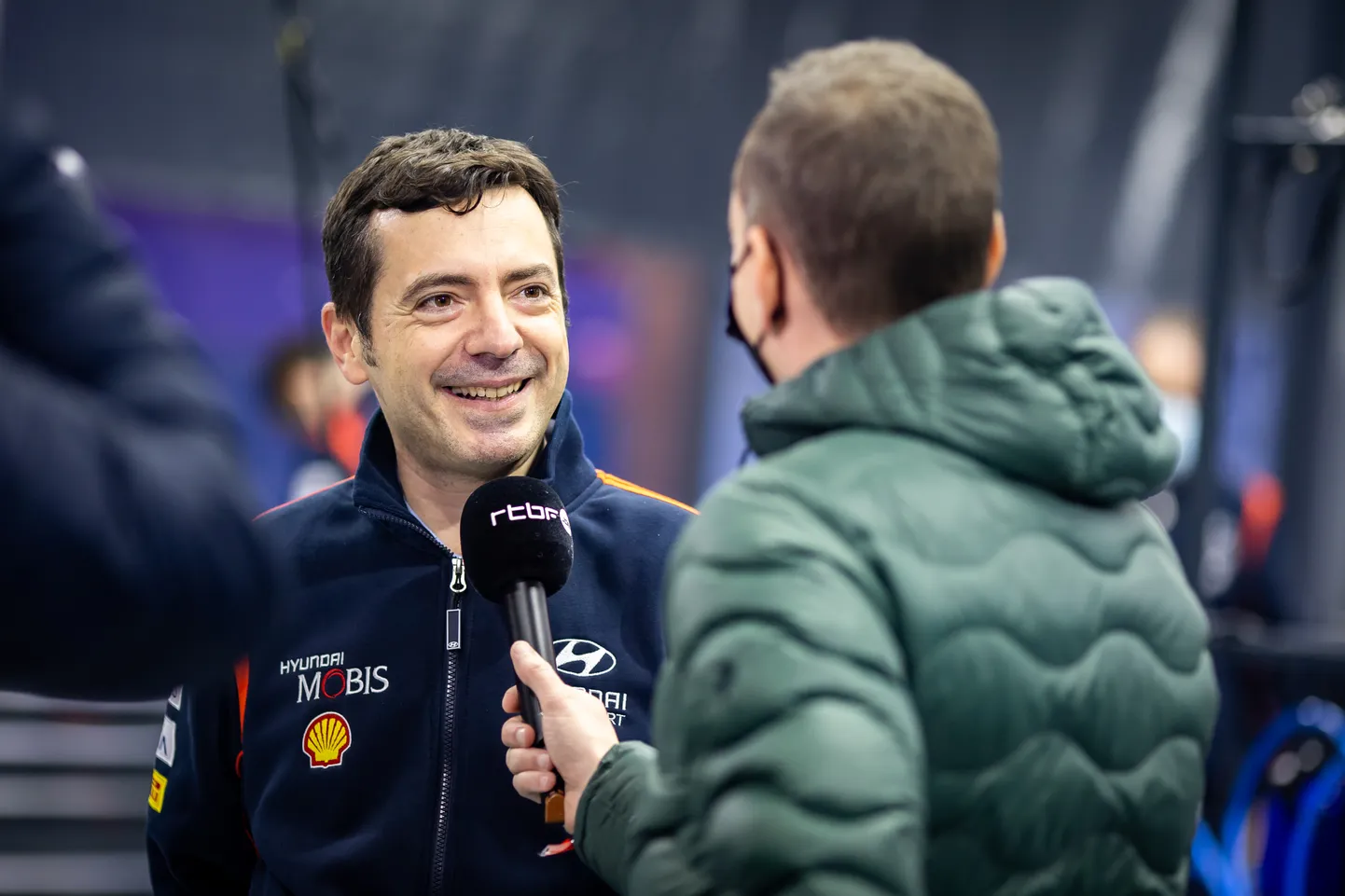 Hyundai tiimipealiku asetäitja Julien Moncet.