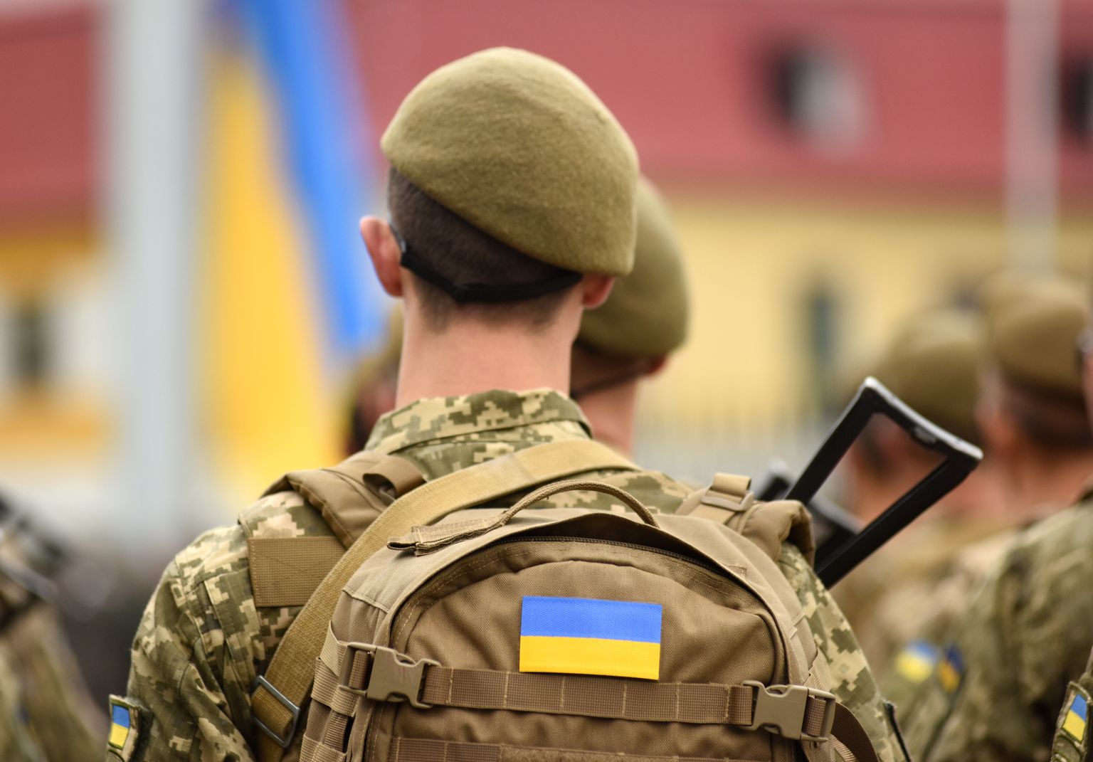 Ukrainas karavīrs. Ilustratīvs foto
