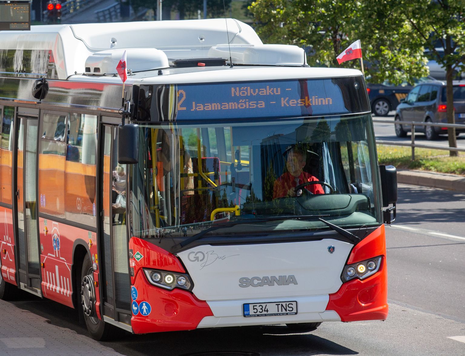 Тартуский городской автобус. Иллюстративное фото.
