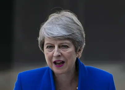 Theresa May.