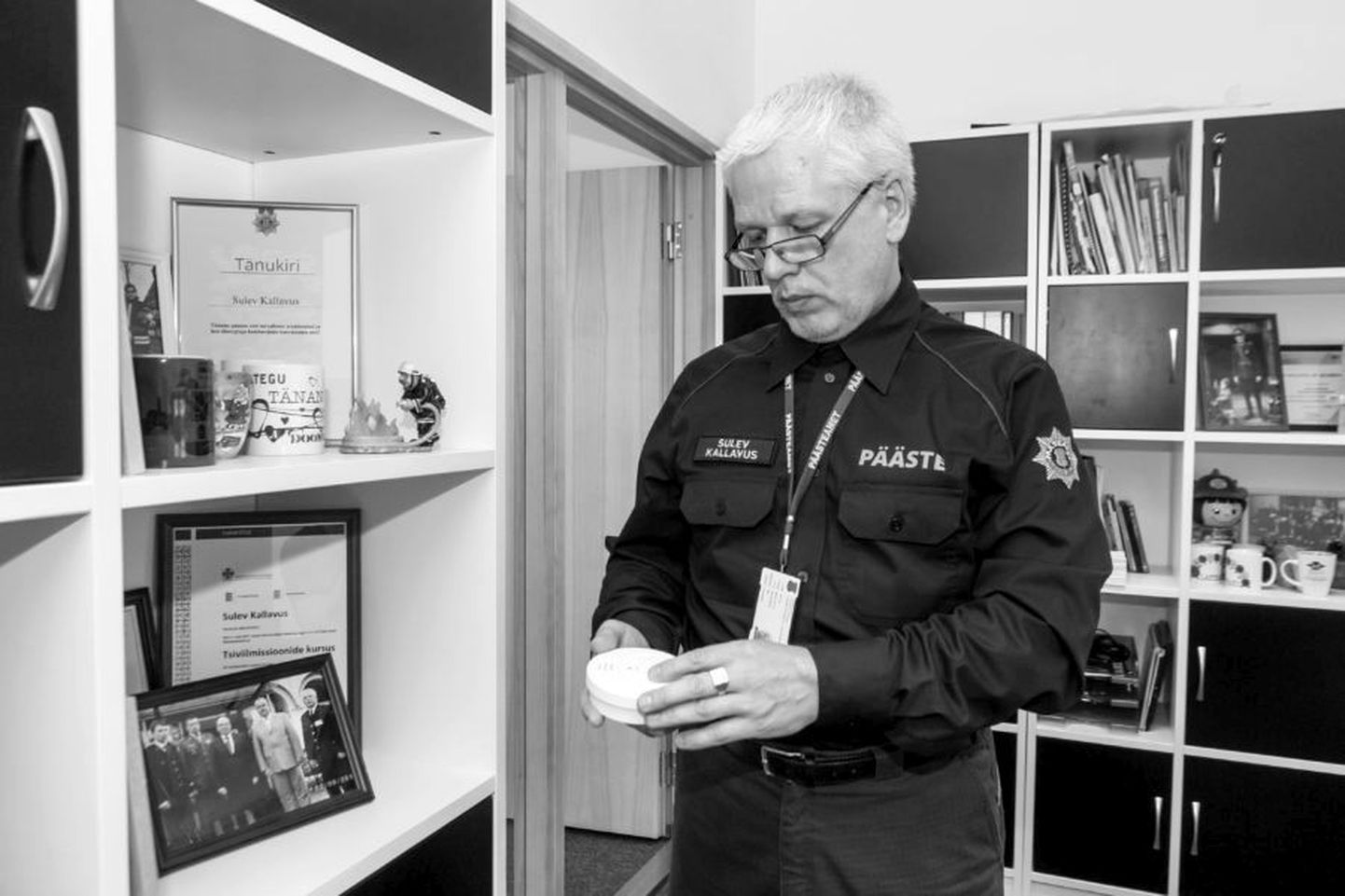 TEGI OMA TÖÖD SÜDAMEGA: Lääne päästekeskuse ohutusjärelevalve büroo juhtivinspektor Sulev Kallavus oli oma töös ääretult pühendunud.