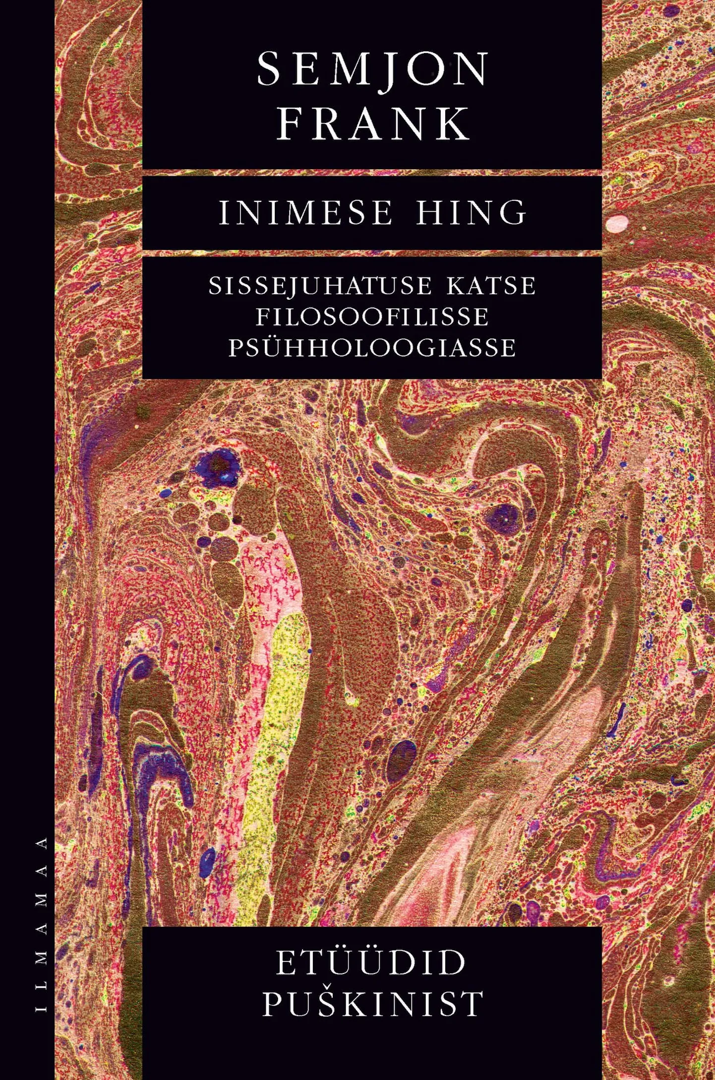 Semjon Frank,  «Inimese hing. Etüüdid Puškinist».