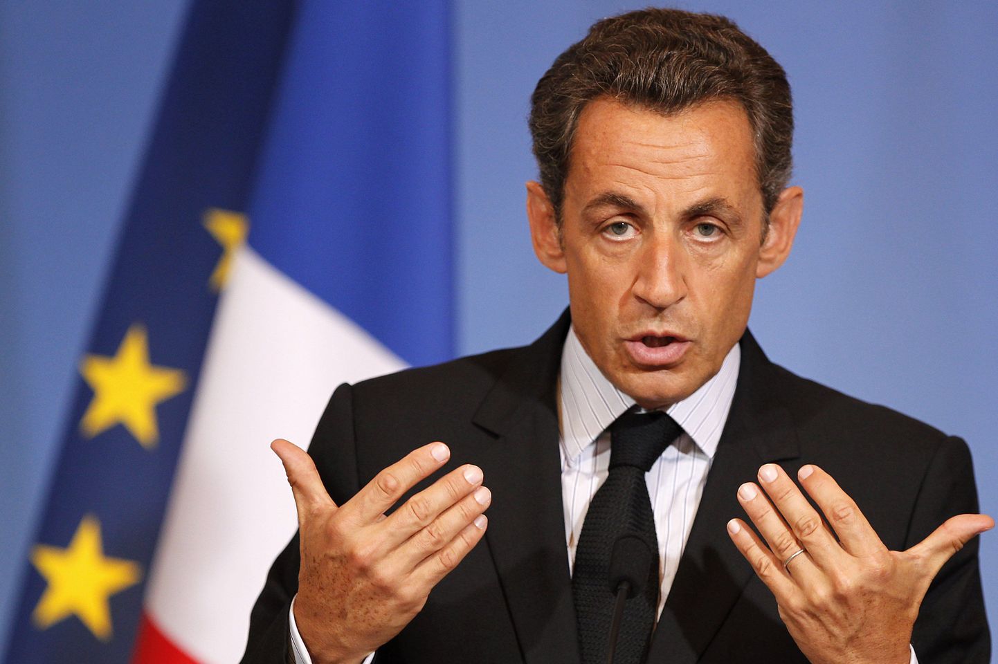 Sarkozy Grenoble'is.