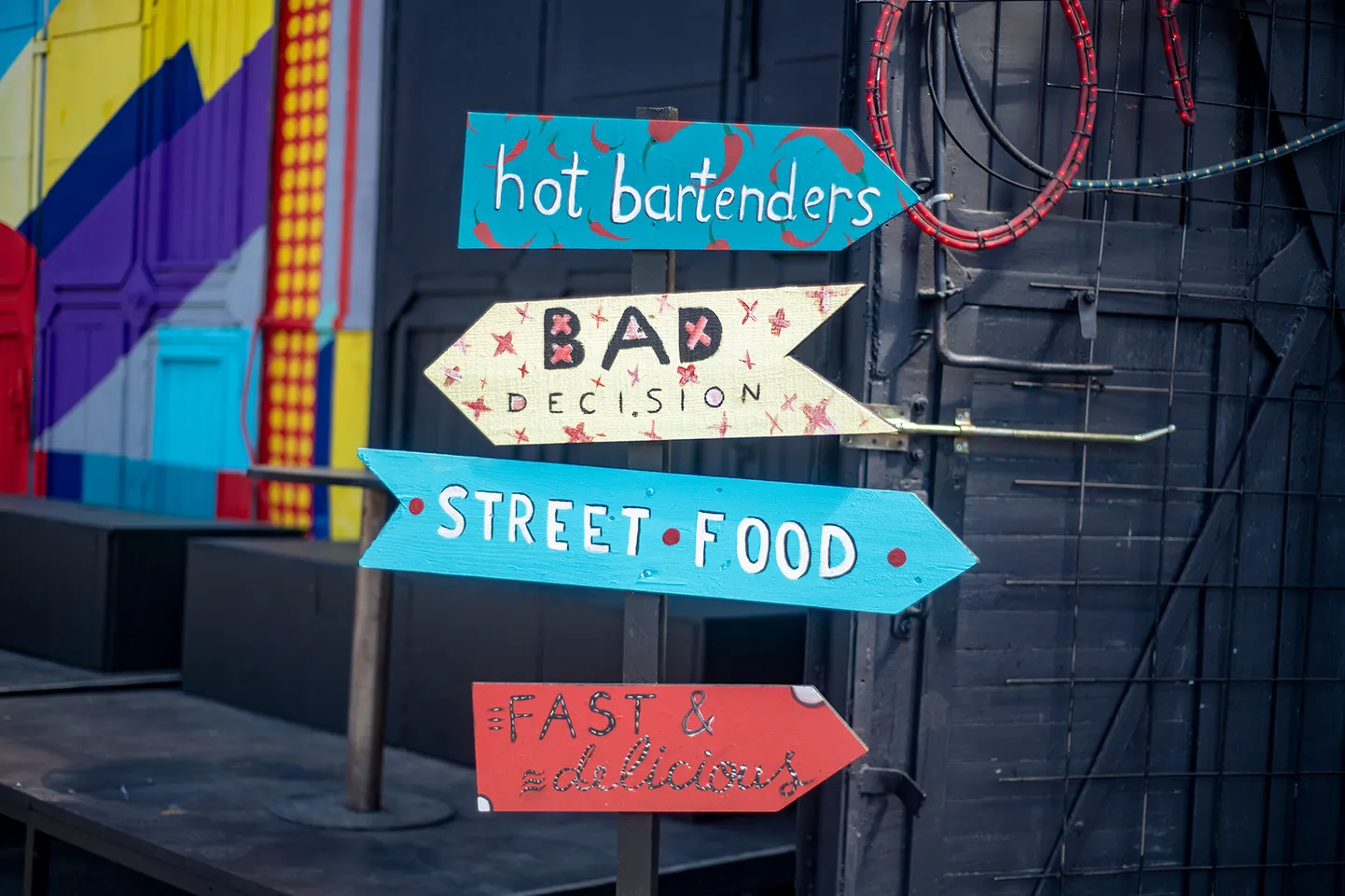 Street Food angārs