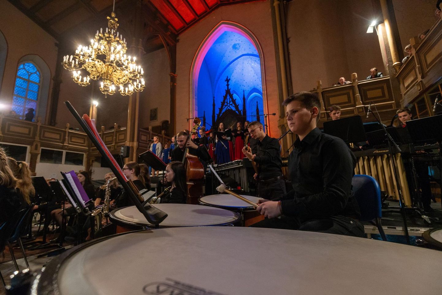 Viljandi muusikakooli jõulukontsert oli Pauluse kirikus ka möödunud aastal.
 