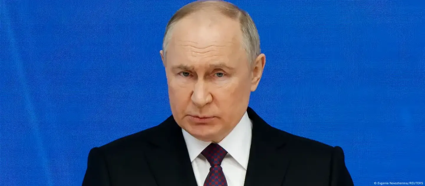 Российский диктатор Владимир Путин