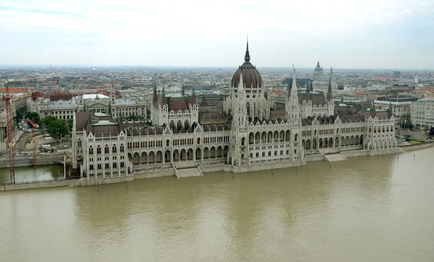 Ungari parlamendihoone.