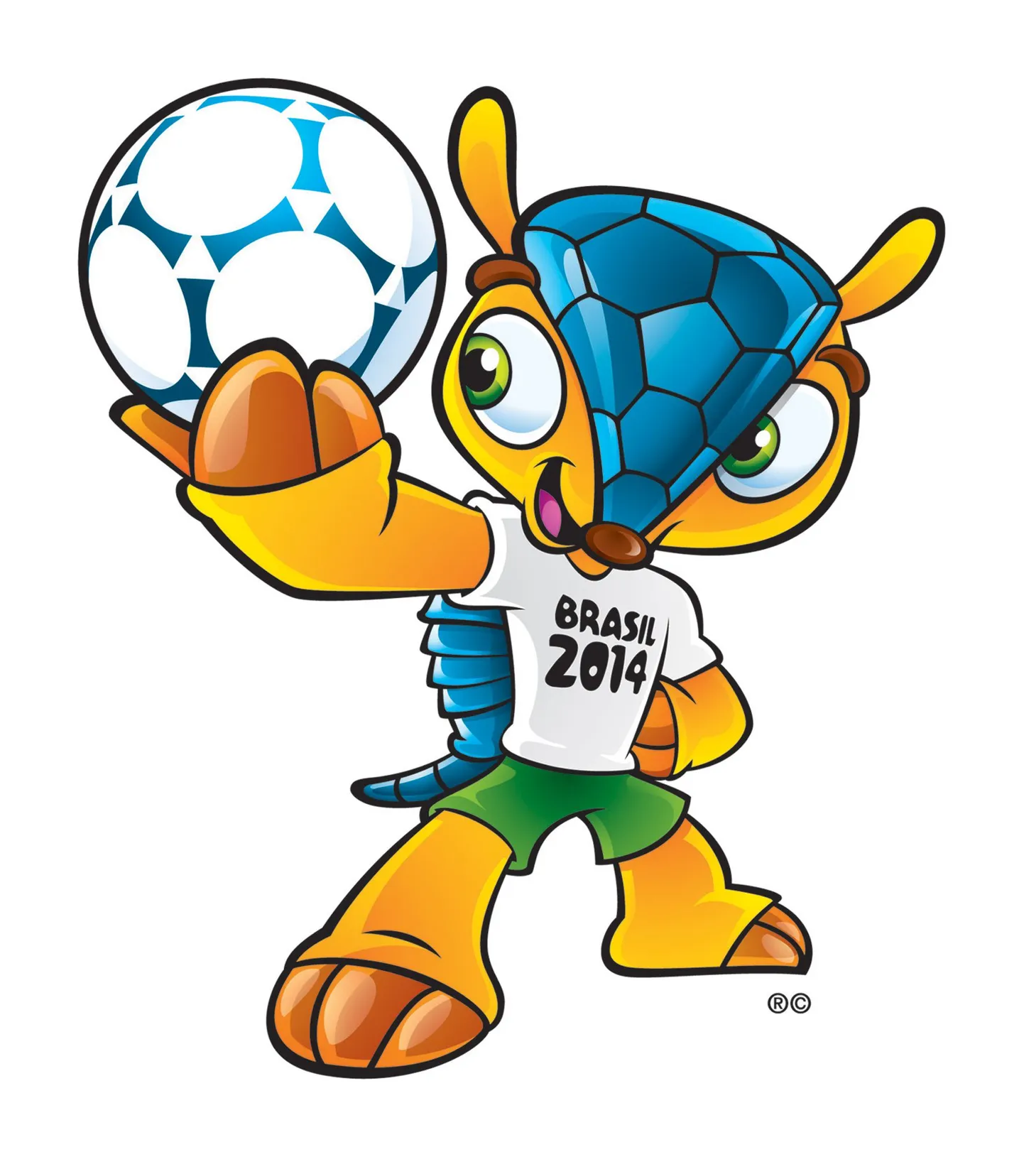2014. aasta jalgpalli MMi maskott.