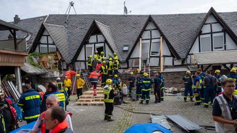 Saksamaal varises kokku hotell – 2 hukkus, vähemalt 4 inimest on rusude all kinni