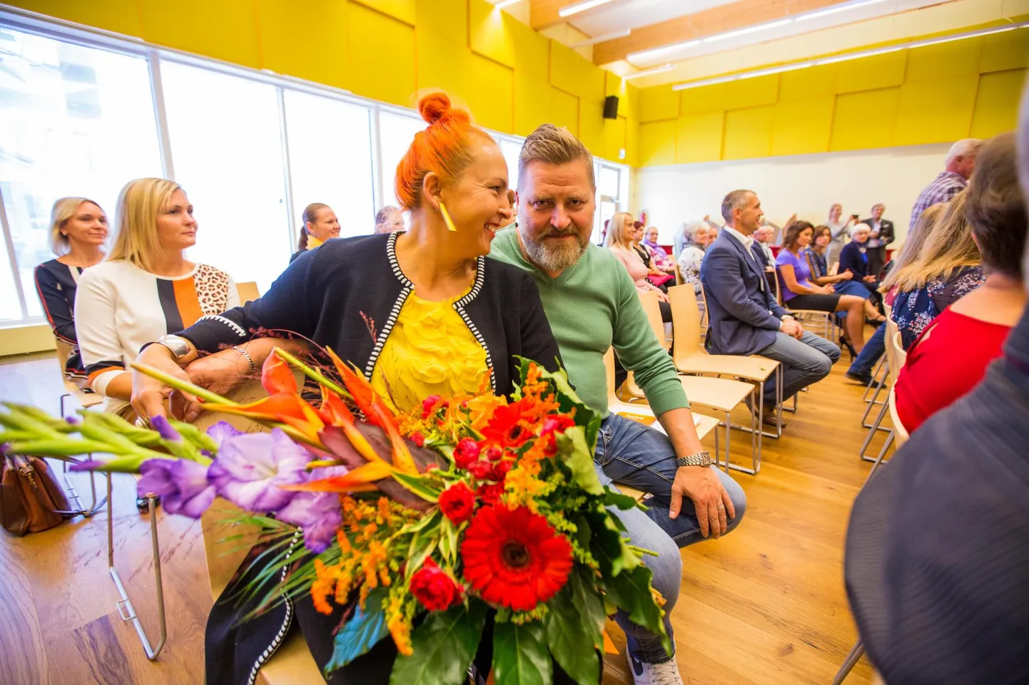 Presidendilt tiitli pälvinud Mari Riina Mölder ja Kaius Mölder olid hoolimata aia väga pika aja jooksul valmimisest üllatunud, et tunnustuse said.