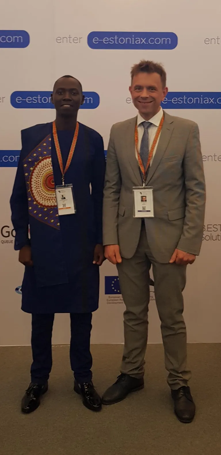 Net Group tegevjuht Priit Kongo Smart Africa konverentsil.