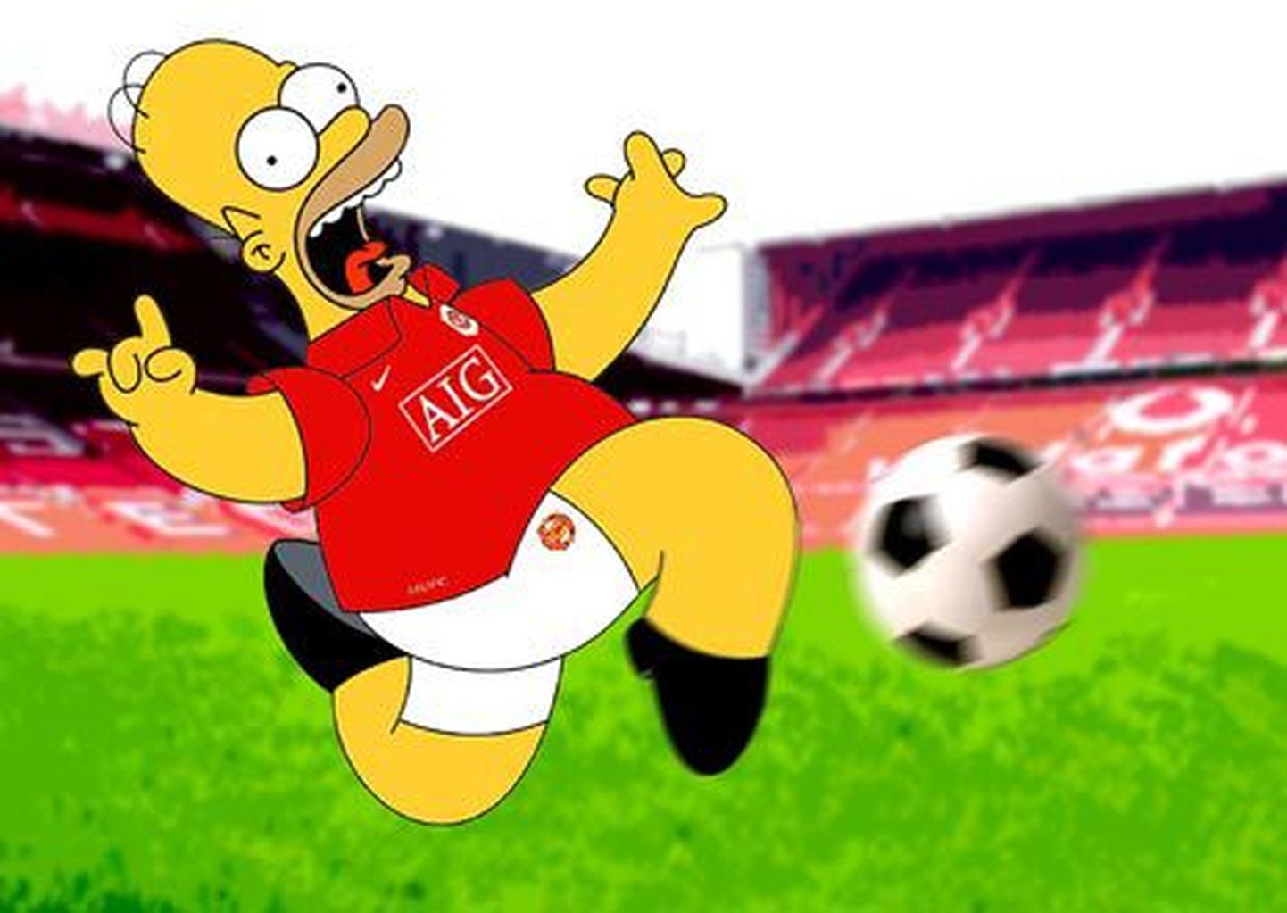 Homer Simpson liitub Manchester Unitediga