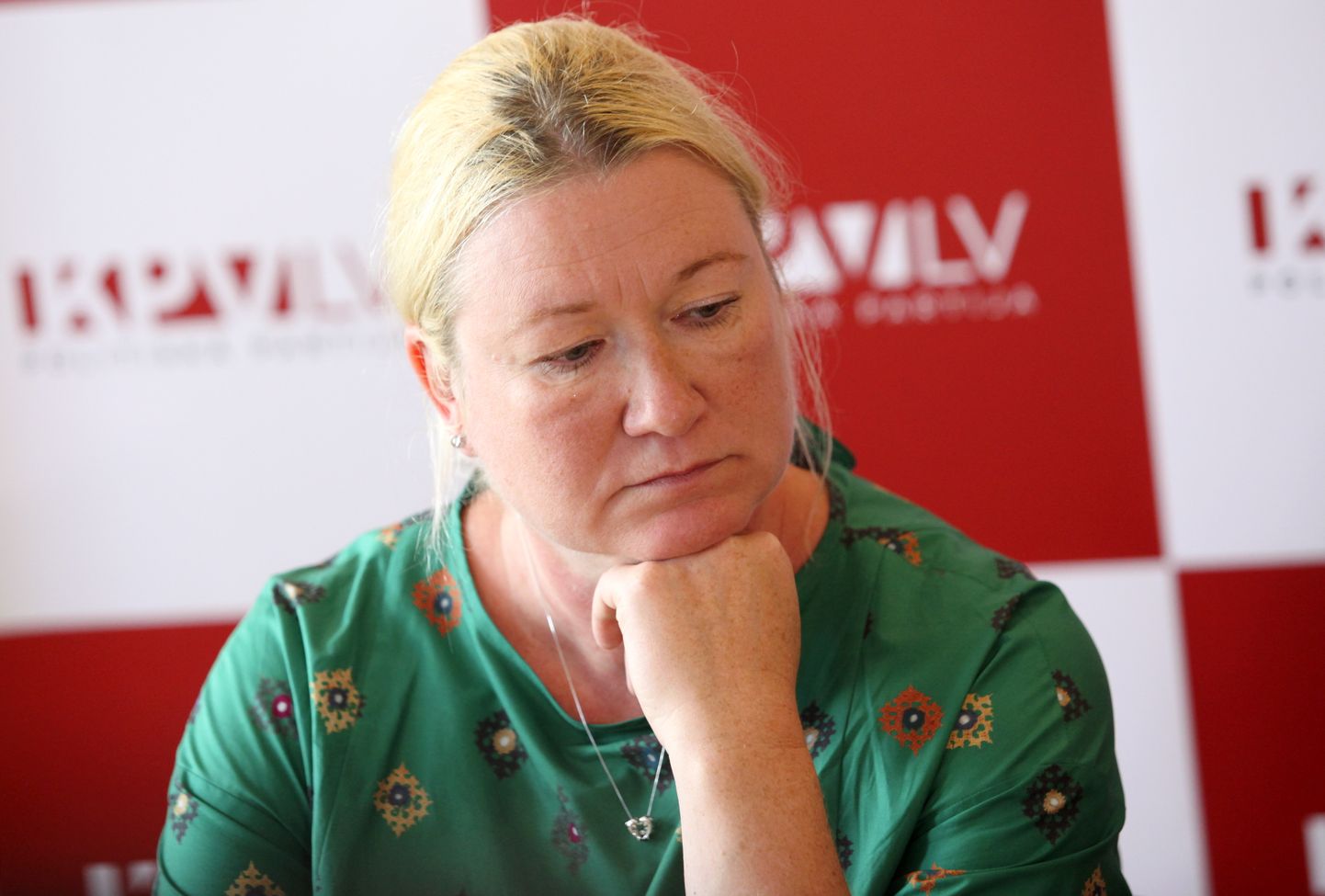 Partijas "KPV LV" valdes locekle Linda Liepiņa.